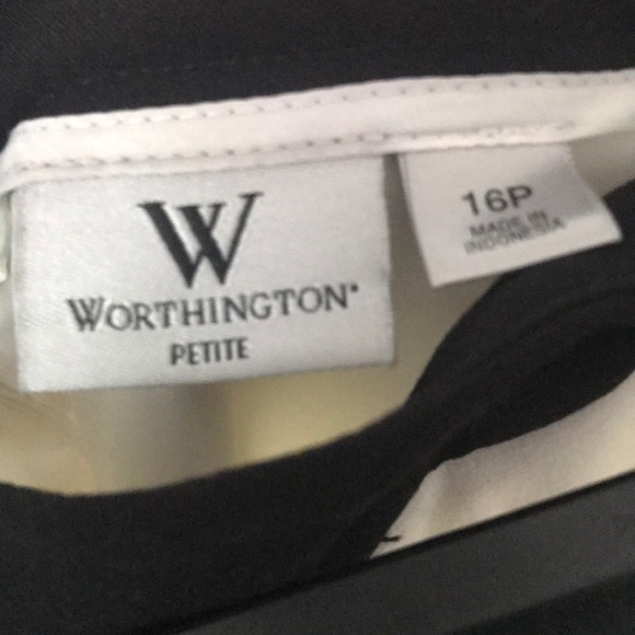 Black and White Striped Skirt - Picture 3 of 4